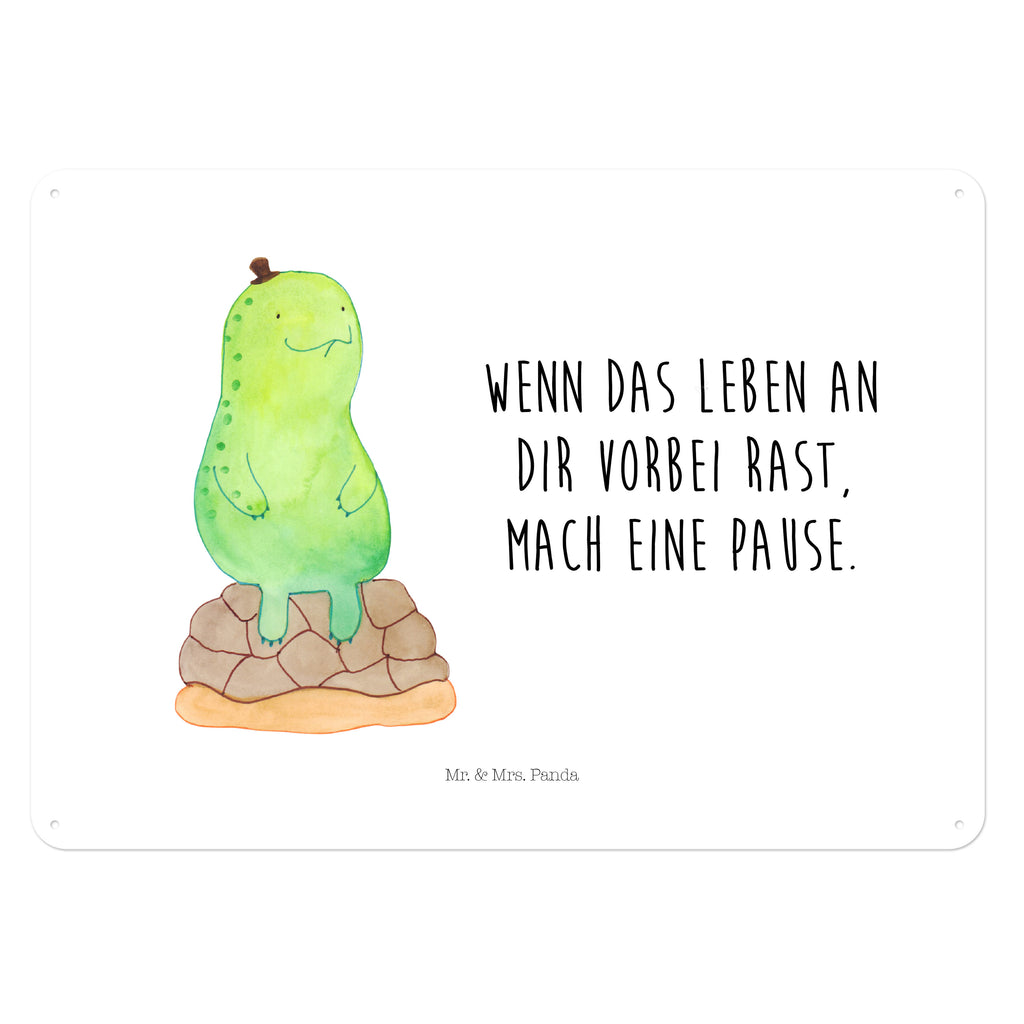 Blechschild Schildkröte pausiert Schildkröte, Achtsamkeit, Entschleunigen, achtsam,  Blechschild, Metallschild, Geschenk Schild, Schild, Magnet-Metall-Schild, Deko Schild, Wandschild, Wand-Dekoration, Türschild, Wandschild, Metallschild  Schildkröte