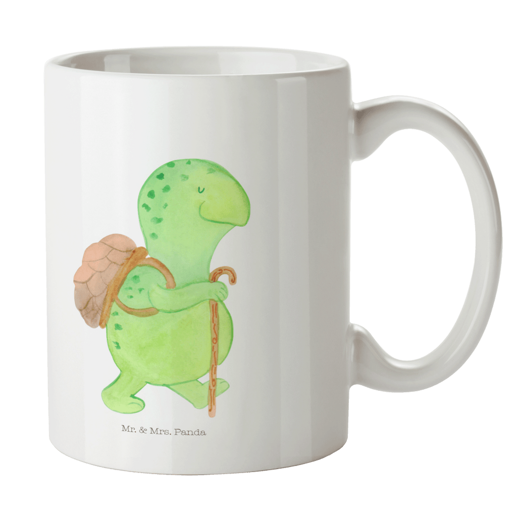 Tasse Schildkröte Wanderer Schildkröte, Schildkröten, Motivation, Motivationsspruch, Motivationssprüche, Neuanfang Becher, Kaffeetasse, Kaffeebecher, Tee, Frühstück, Büro  Schildkröte