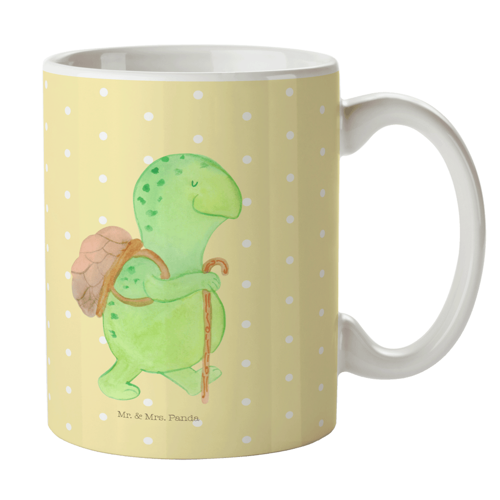 Tasse Schildkröte Wanderer Schildkröte, Schildkröten, Motivation, Motivationsspruch, Motivationssprüche, Neuanfang Becher, Kaffeetasse, Kaffeebecher, Tee, Frühstück, Büro  Schildkröte