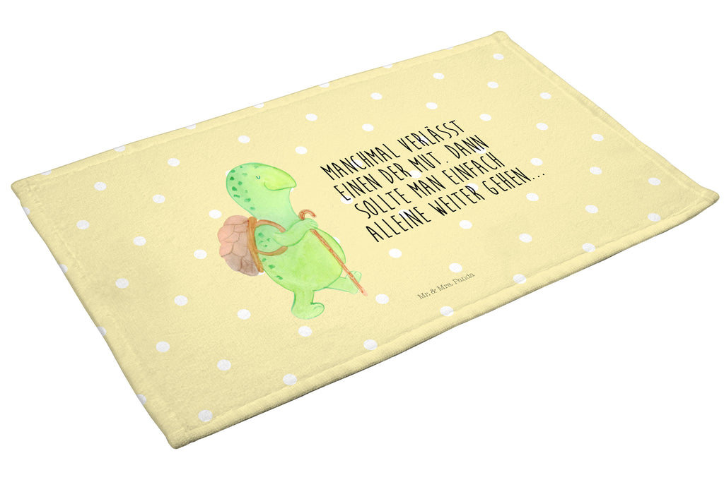 Gäste Handtuch Schildkröte Wanderer Gästetuch, Reisehandtuch, Sport Handtuch, Frottier, Kinder Handtuch, Schildkröte, Schildkröten, Motivation, Motivationsspruch, Motivationssprüche, Neuanfang