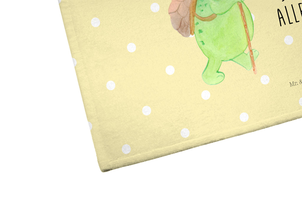 Gäste Handtuch Schildkröte Wanderer Gästetuch, Reisehandtuch, Sport Handtuch, Frottier, Kinder Handtuch, Schildkröte, Schildkröten, Motivation, Motivationsspruch, Motivationssprüche, Neuanfang