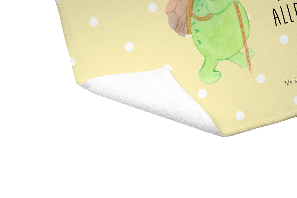 Gäste Handtuch Schildkröte Wanderer Gästetuch, Reisehandtuch, Sport Handtuch, Frottier, Kinder Handtuch, Schildkröte, Schildkröten, Motivation, Motivationsspruch, Motivationssprüche, Neuanfang