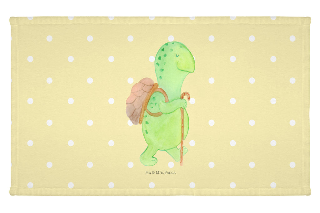 Gäste Handtuch Schildkröte Wanderer Gästetuch, Reisehandtuch, Sport Handtuch, Frottier, Kinder Handtuch, Schildkröte, Schildkröten, Motivation, Motivationsspruch, Motivationssprüche, Neuanfang