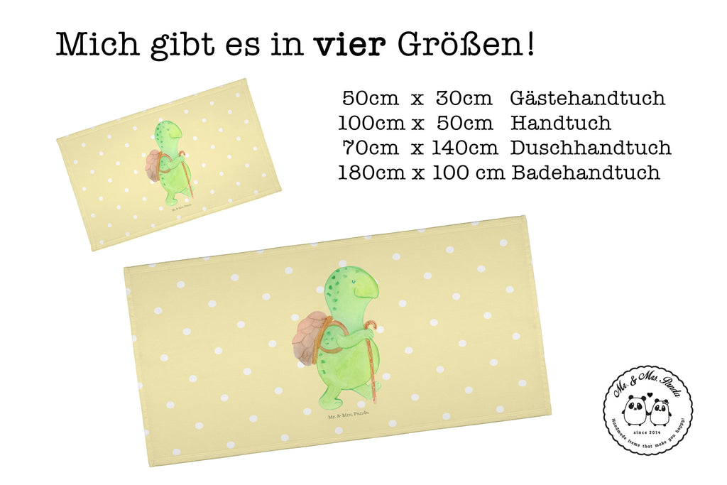 Gäste Handtuch Schildkröte Wanderer Gästetuch, Reisehandtuch, Sport Handtuch, Frottier, Kinder Handtuch, Schildkröte, Schildkröten, Motivation, Motivationsspruch, Motivationssprüche, Neuanfang