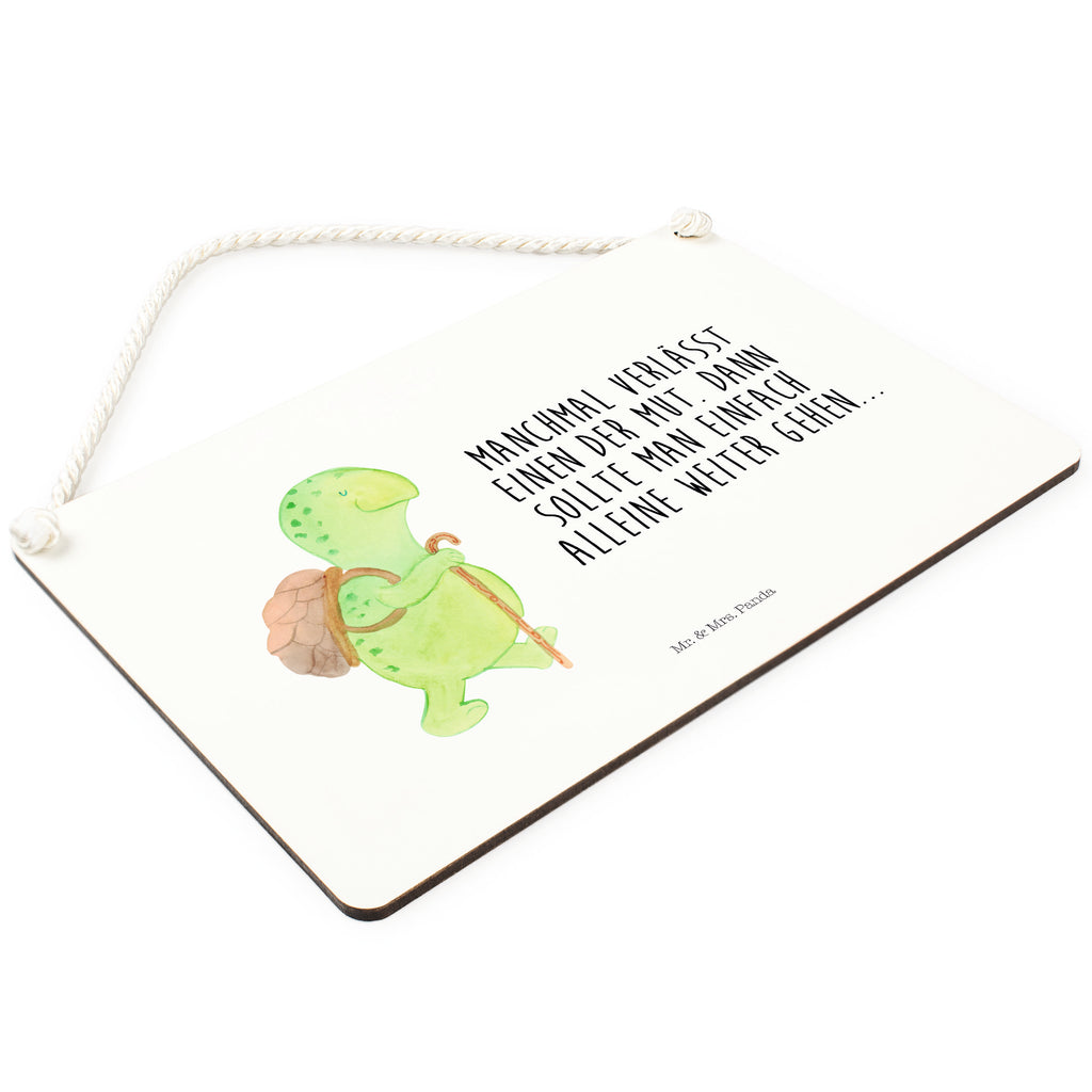 Deko Schild Schildkröte Wanderer Dekoschild, Deko Schild, Schild, Tür Schild, Türschild, Holzschild, Wandschild, Wanddeko, Schildkröte, Schildkröten, Motivation, Motivationsspruch, Motivationssprüche, Neuanfang