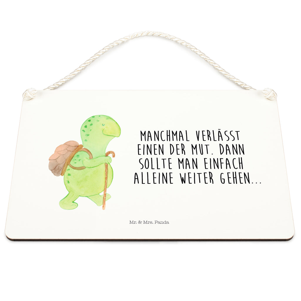 Deko Schild Schildkröte Wanderer Dekoschild, Deko Schild, Schild, Tür Schild, Türschild, Holzschild, Wandschild, Wanddeko, Schildkröte, Schildkröten, Motivation, Motivationsspruch, Motivationssprüche, Neuanfang
