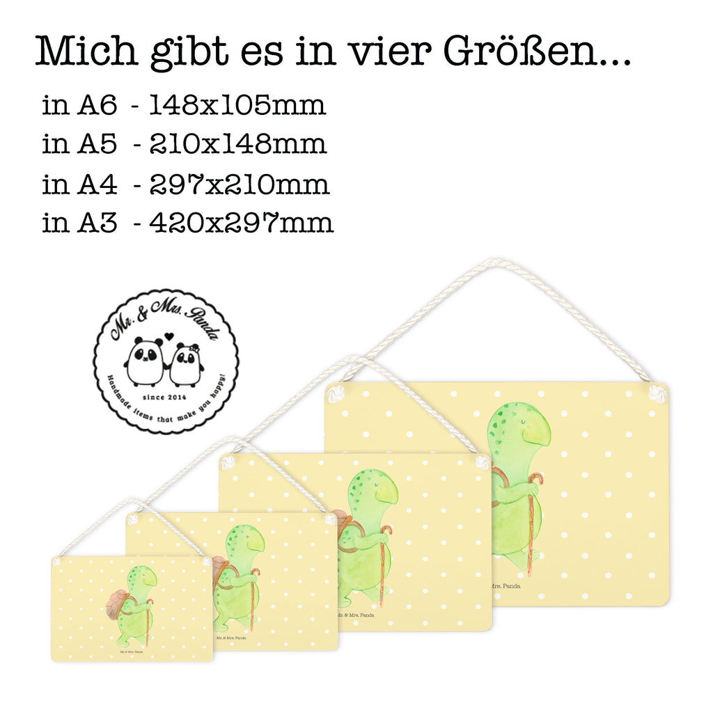 Deko Schild Schildkröte Wanderer Dekoschild, Deko Schild, Schild, Tür Schild, Türschild, Holzschild, Wandschild, Wanddeko, Schildkröte, Schildkröten, Motivation, Motivationsspruch, Motivationssprüche, Neuanfang