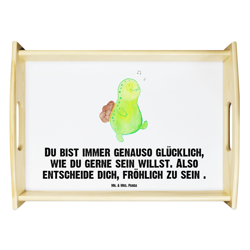 Serviertablett Schildkröte pfeift Tablett, Holztablett, Küchentablett, Dekotablett, Frühstückstablett, Schildkröte, Schildi, Schildkröten, fröhlich, Glück, Motivation, Lebensfreude, Depression, Trennung, Neuanfang