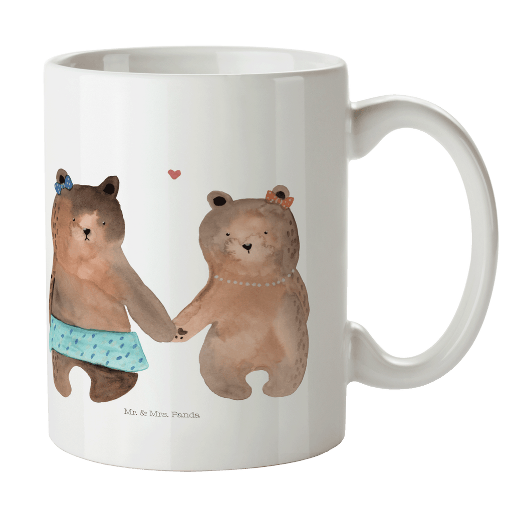 Tasse Bär Freundin Bär Freundin Beste Freund Liebe Liebesbeweis Verliebt Kumpel Kumpeliene Becher, Kaffeetasse, Kaffeebecher, Tee, Frühstück, Büro  Bär, Teddy, Teddybär