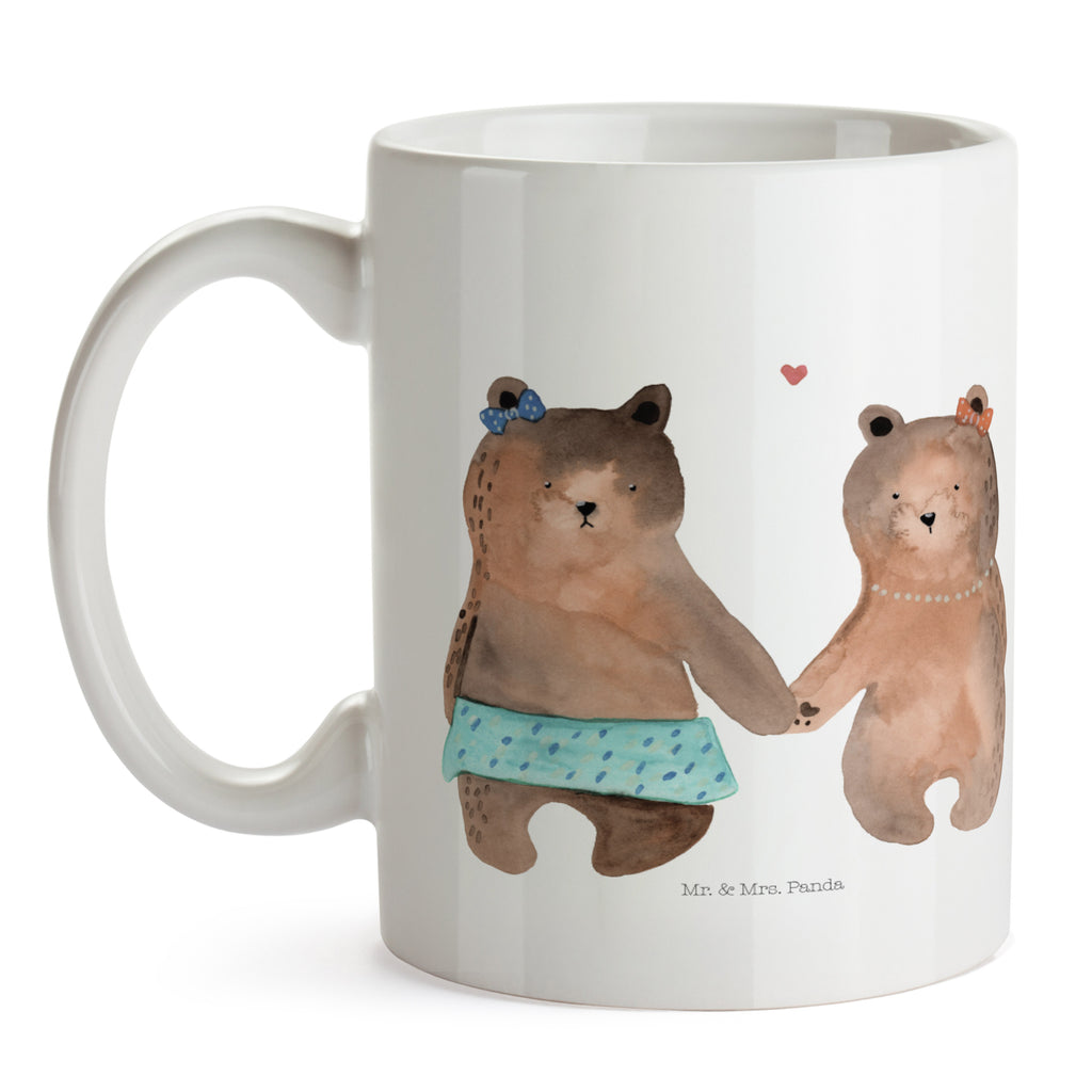 Tasse Bär Freundin Bär Freundin Beste Freund Liebe Liebesbeweis Verliebt Kumpel Kumpeliene Becher, Kaffeetasse, Kaffeebecher, Tee, Frühstück, Büro  Bär, Teddy, Teddybär