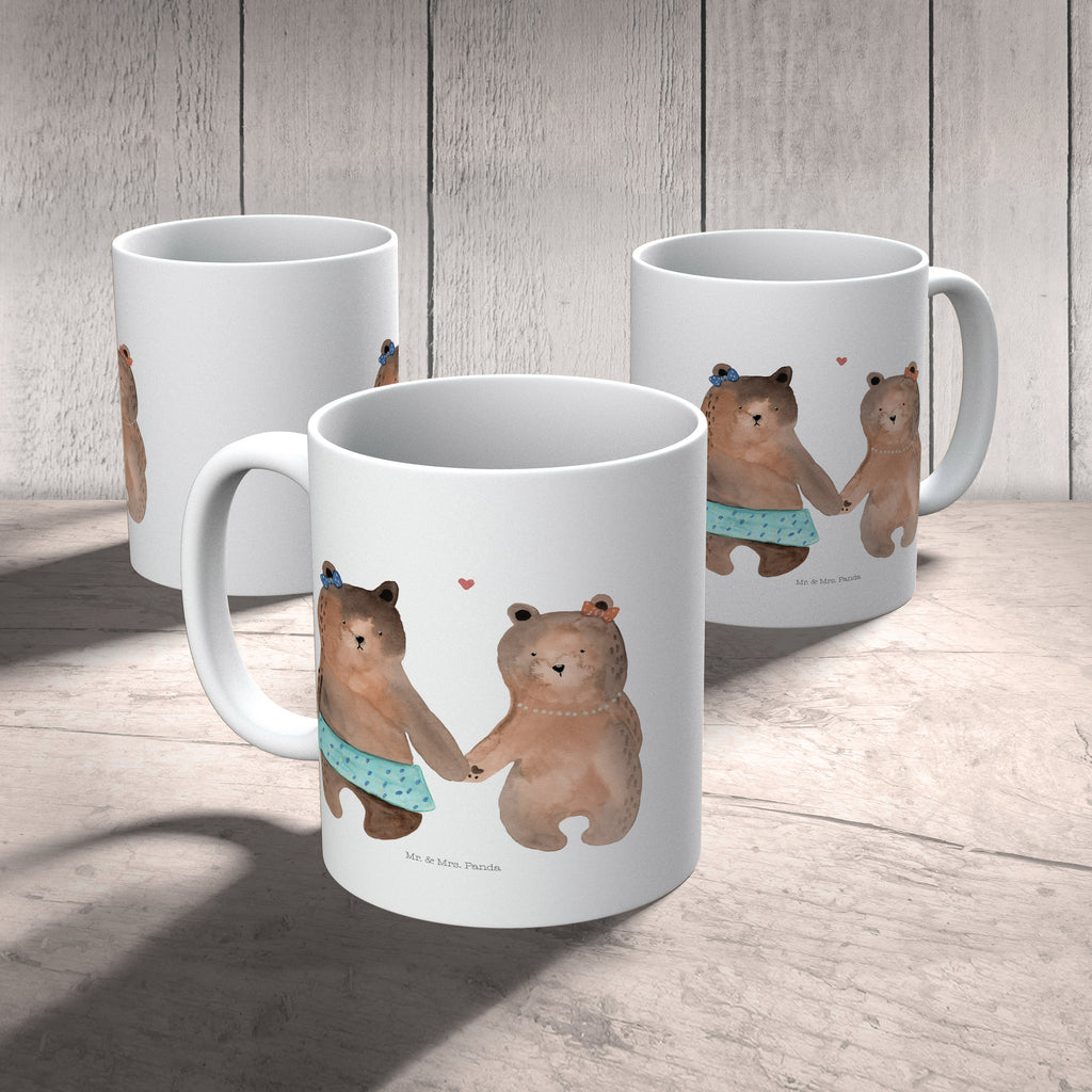 Tasse Bär Freundin Bär Freundin Beste Freund Liebe Liebesbeweis Verliebt Kumpel Kumpeliene Becher, Kaffeetasse, Kaffeebecher, Tee, Frühstück, Büro  Bär, Teddy, Teddybär