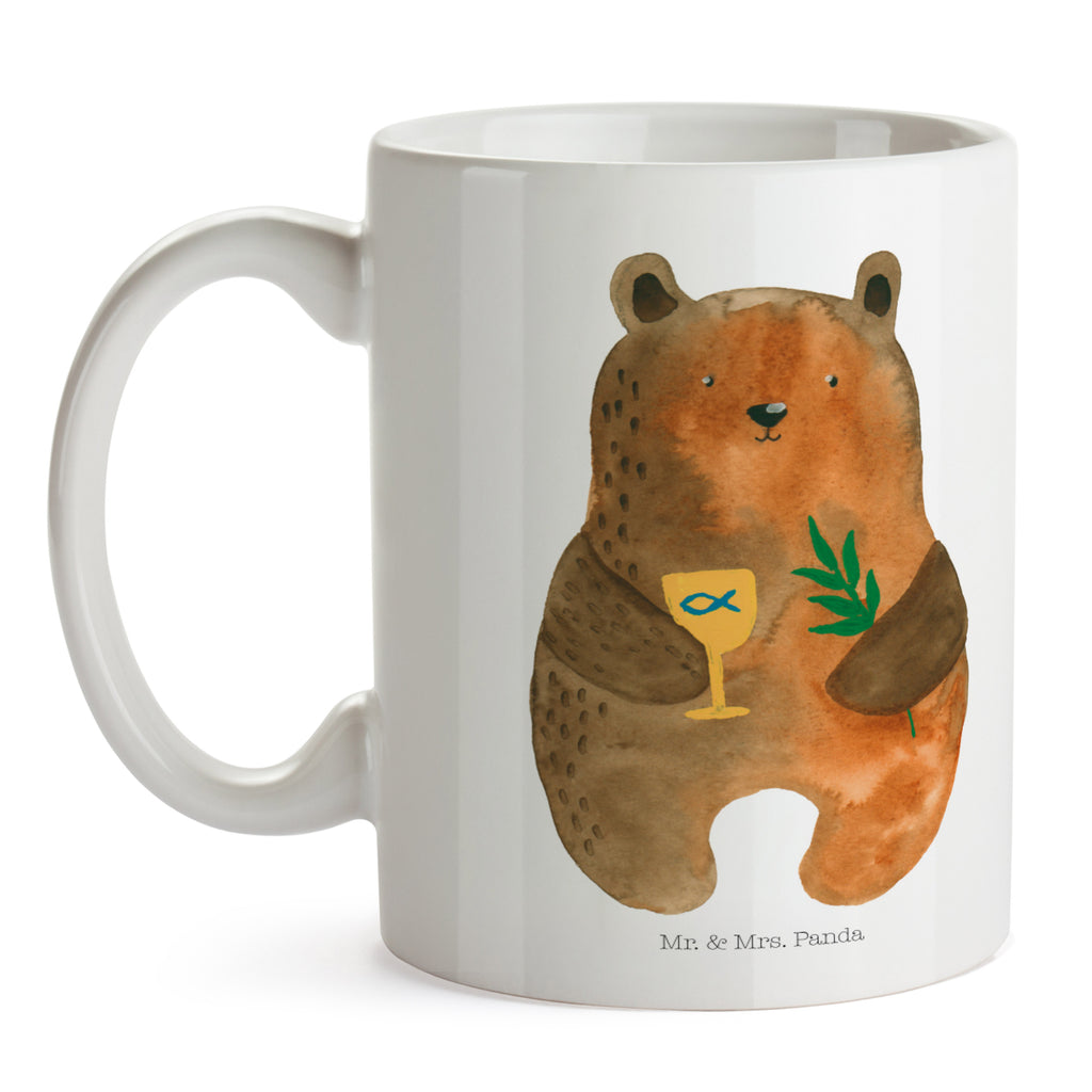 Tasse Konfirmation-Bär Konfirmation, Kirche, evangelisch, Gottesdienst Becher, Kaffeetasse, Kaffeebecher, Tee, Frühstück, Büro  Bär, Teddy, Teddybär