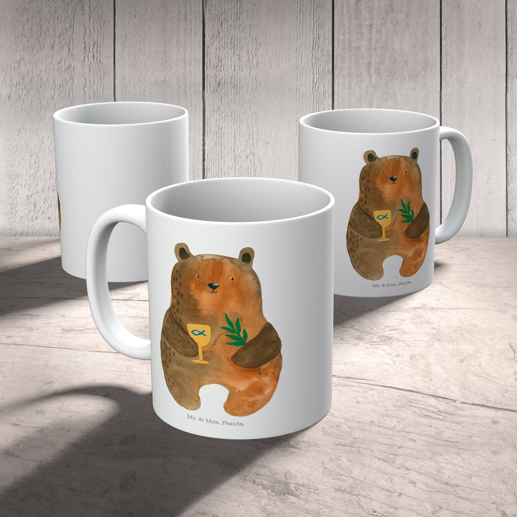 Tasse Konfirmation-Bär Konfirmation, Kirche, evangelisch, Gottesdienst Becher, Kaffeetasse, Kaffeebecher, Tee, Frühstück, Büro  Bär, Teddy, Teddybär