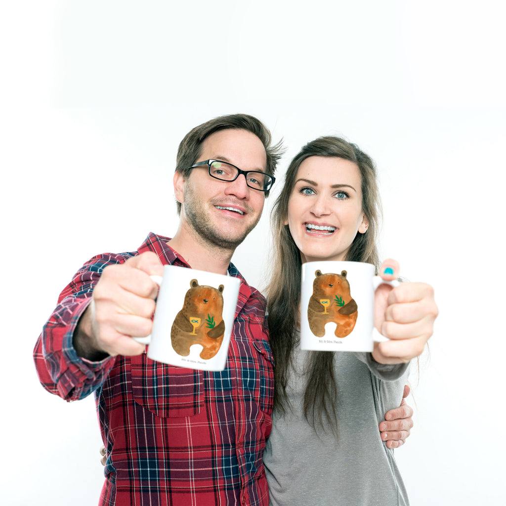 Tasse Konfirmation-Bär Konfirmation, Kirche, evangelisch, Gottesdienst Becher, Kaffeetasse, Kaffeebecher, Tee, Frühstück, Büro  Bär, Teddy, Teddybär