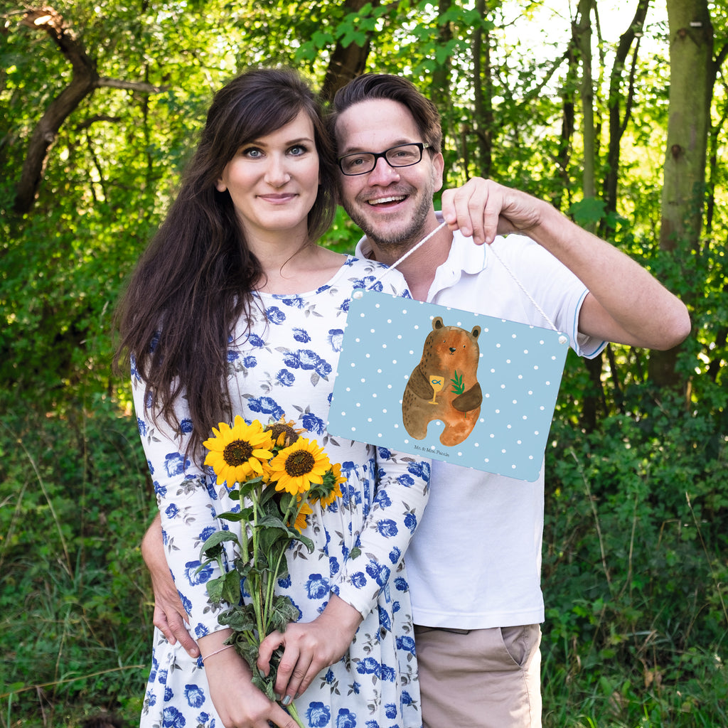 Deko Schild Konfirmation-Bär Konfirmation, Kirche, evangelisch, Gottesdienst Dekoschild, Deko Schild, Schild, Tür Schild, Türschild, Holzschild, Wandschild, Wanddeko  Bär, Teddy, Teddybär