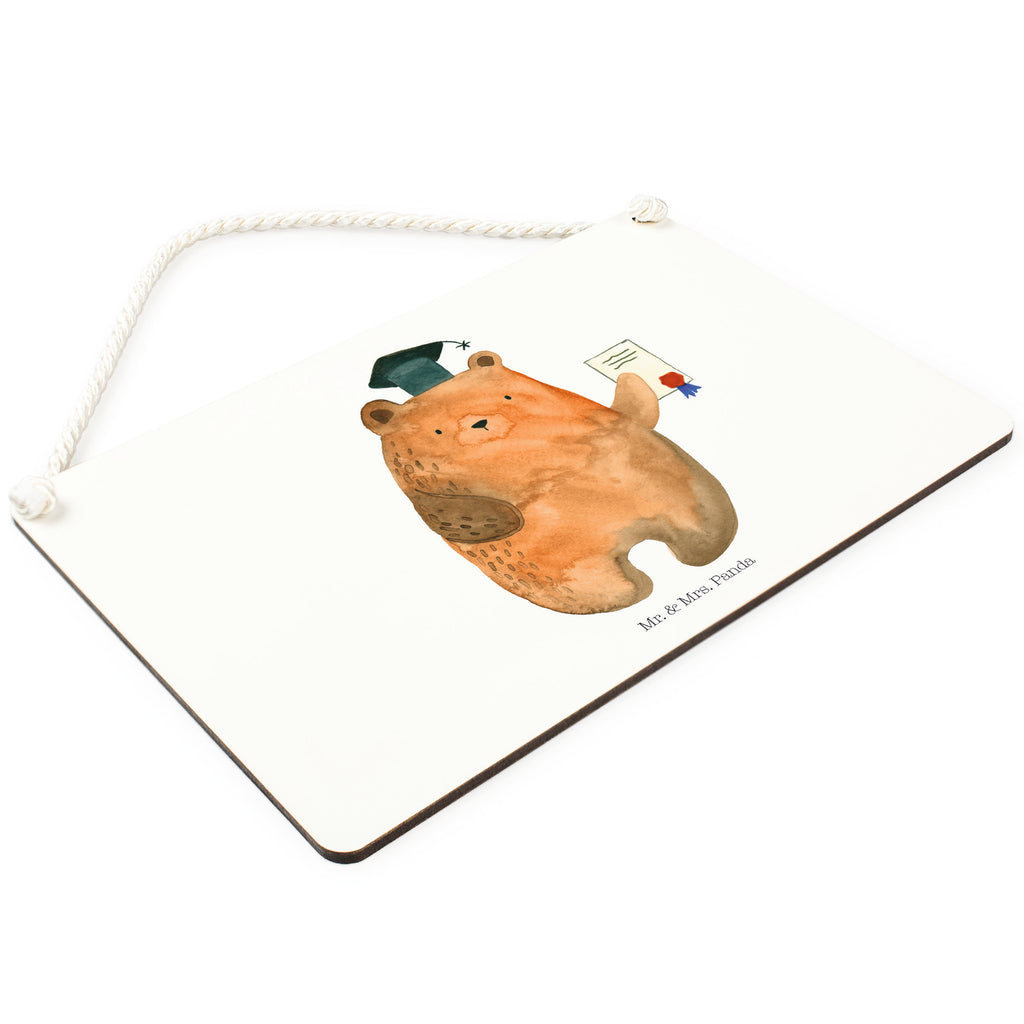 Deko Schild Prüfungsbär Dekoschild, Deko Schild, Schild, Tür Schild, Türschild, Holzschild, Wandschild, Wanddeko, Bär, Teddy, Teddybär, Abitur, Prüfungen, Prüfung bestanden, Abschluss, Zeugnis, Abschlusszeugnis