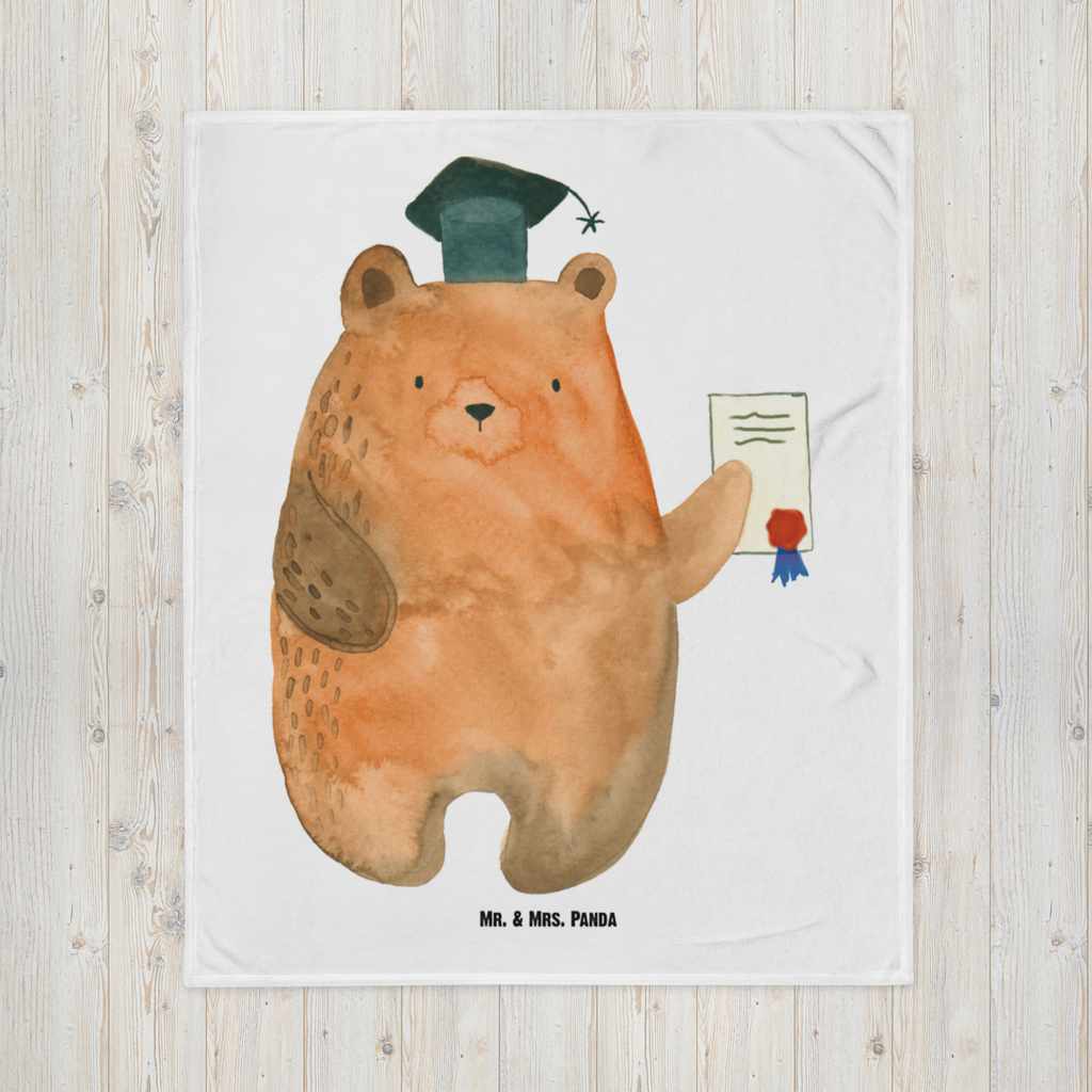 Babydecke Prüfungsbär Babydecke, Babygeschenk, Geschenk Geburt, Babyecke Kuscheldecke, Krabbeldecke, Bär, Teddy, Teddybär, Abitur, Prüfungen, Prüfung bestanden, Abschluss, Zeugnis, Abschlusszeugnis