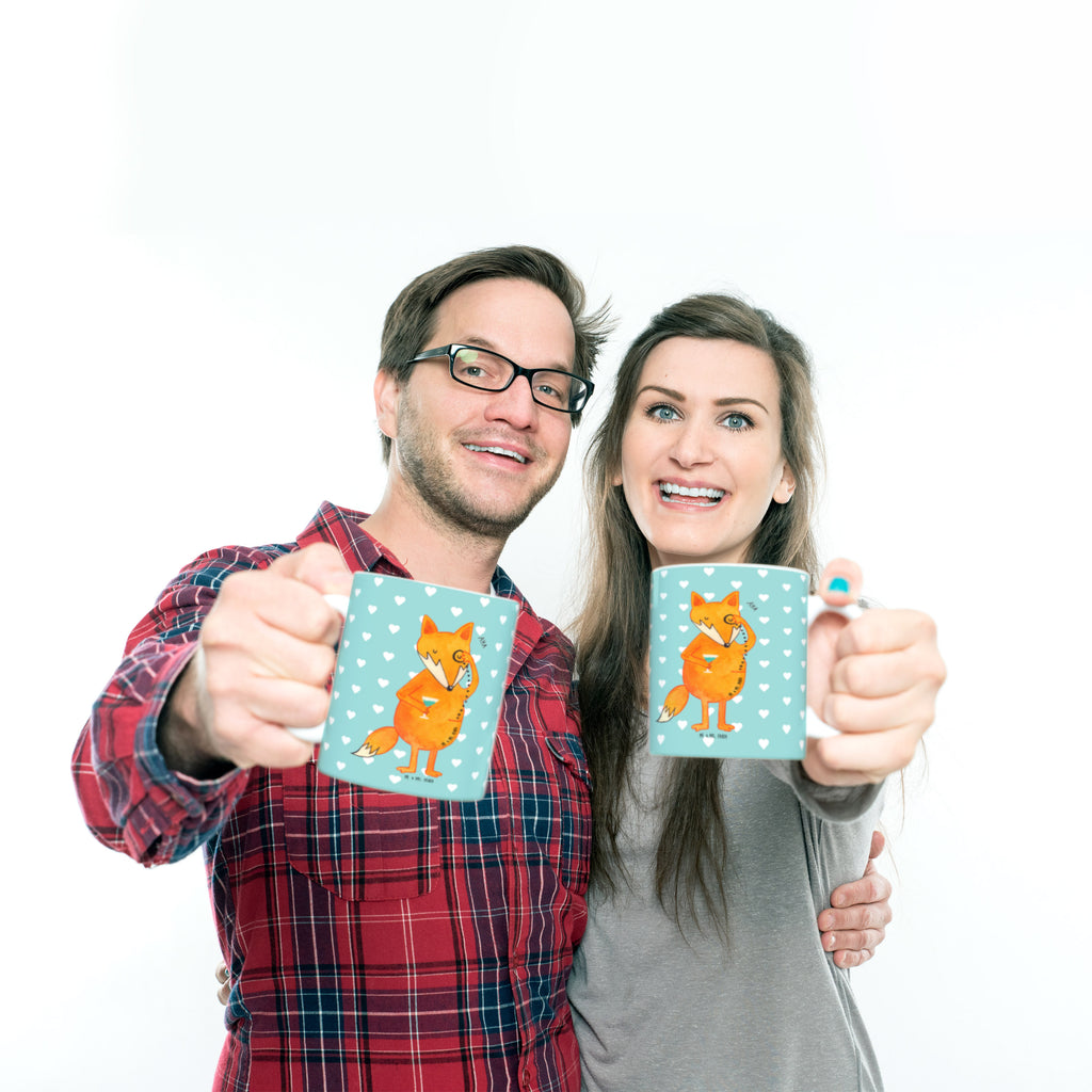 Tasse Fuchs Lord Fuchs, Füchse, tröstende Worte, Spruch lustig, Liebeskummer Geschenk, Motivation Spruch, Problemlösung Becher, Kaffeetasse, Kaffeebecher, Tee, Frühstück, Büro  Fuchs