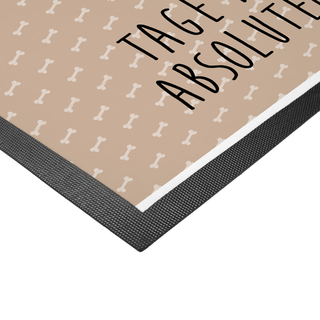 Fußmatte Hund Dackel fröhlich Hund, Hunde, Dackel, Dachshund, happy dog Türvorleger, Schmutzmatte, Fußabtreter, Matte, Schmutzfänger, Fußabstreifer, Schmutzfangmatte, Türmatte, Motivfußmatte,  Haustürmatte, Vorleger  Hund, Hundemotiv, Haustier, Hunderasse, Tierliebhaber, Hundebesitzer, Sprüche