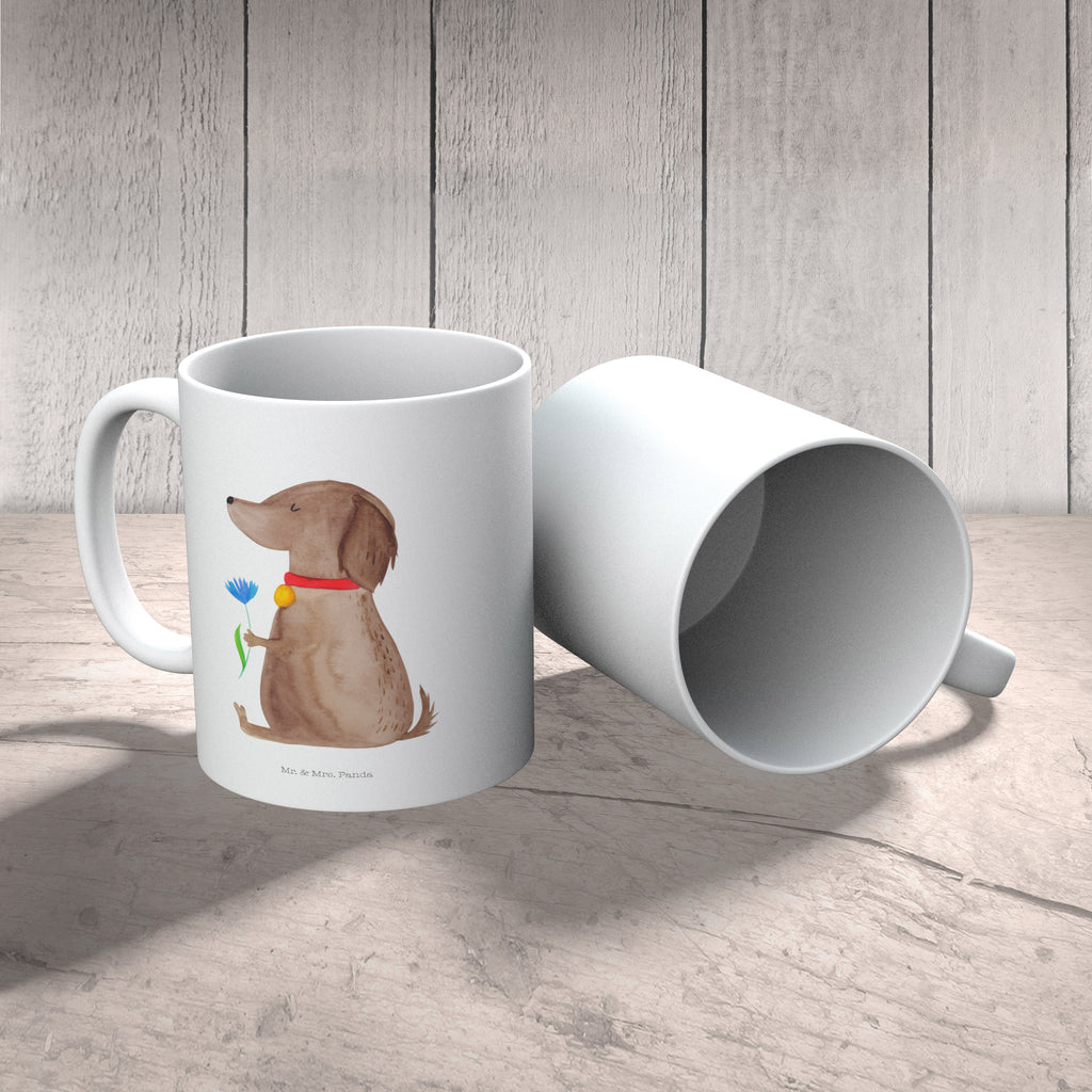 Tasse Hund Blume Hund, Hunde, Hundebesitzer, Frauchen, Hundeliebe Becher, Kaffeetasse, Kaffeebecher, Tee, Frühstück, Büro  Hund, Hundemotiv, Haustier, Hunderasse, Tierliebhaber, Hundebesitzer, Sprüche