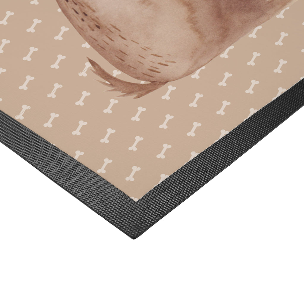 Fußmatte Hund Blume Hund, Hunde, Hundebesitzer, Frauchen, Hundeliebe Türvorleger, Schmutzmatte, Fußabtreter, Matte, Schmutzfänger, Fußabstreifer, Schmutzfangmatte, Türmatte, Motivfußmatte,  Haustürmatte, Vorleger  Hund, Hundemotiv, Haustier, Hunderasse, Tierliebhaber, Hundebesitzer, Sprüche