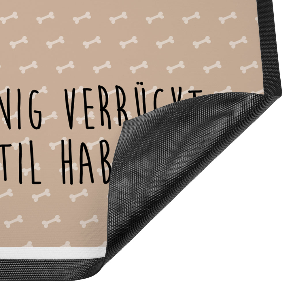 Fußmatte Hund Blume Hund, Hunde, Hundebesitzer, Frauchen, Hundeliebe Türvorleger, Schmutzmatte, Fußabtreter, Matte, Schmutzfänger, Fußabstreifer, Schmutzfangmatte, Türmatte, Motivfußmatte,  Haustürmatte, Vorleger  Hund, Hundemotiv, Haustier, Hunderasse, Tierliebhaber, Hundebesitzer, Sprüche