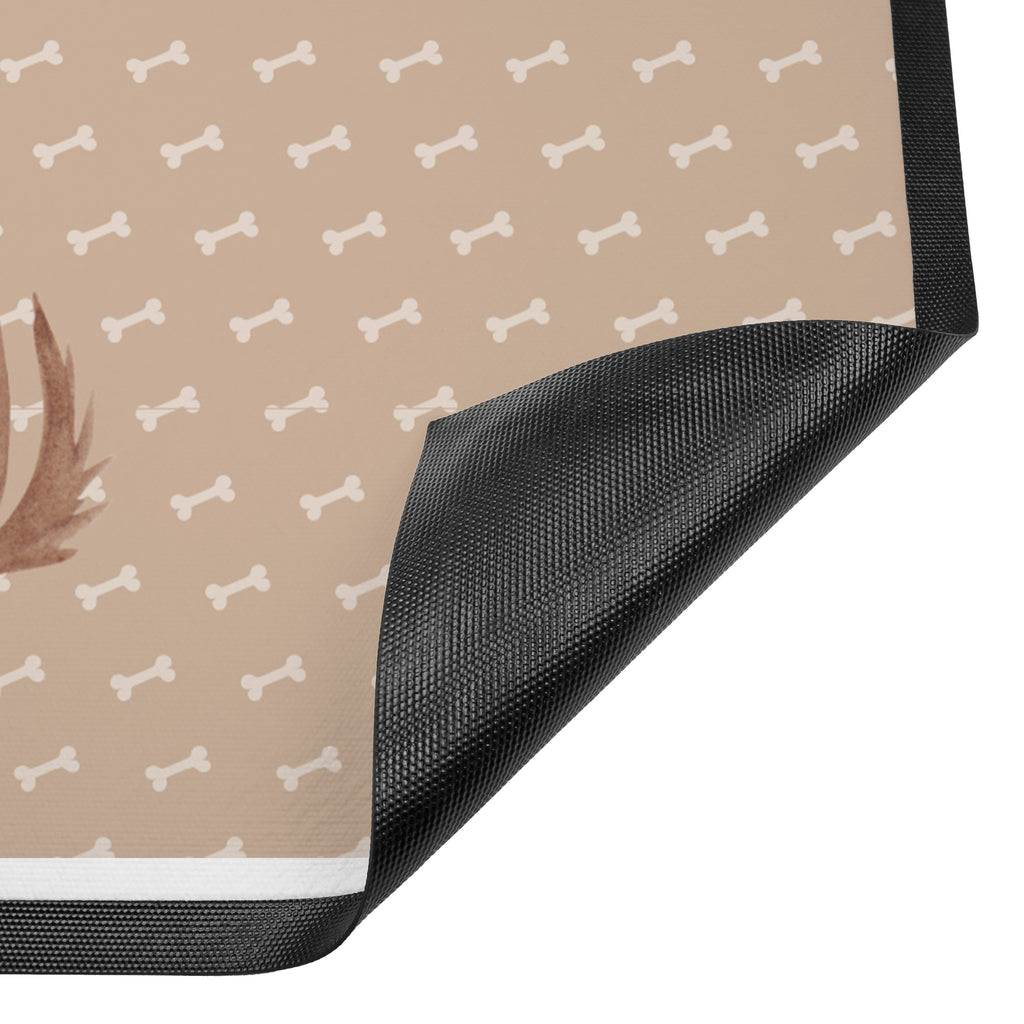 Fußmatte Hund Blume Hund, Hunde, Hundebesitzer, Frauchen, Hundeliebe Türvorleger, Schmutzmatte, Fußabtreter, Matte, Schmutzfänger, Fußabstreifer, Schmutzfangmatte, Türmatte, Motivfußmatte,  Haustürmatte, Vorleger  Hund, Hundemotiv, Haustier, Hunderasse, Tierliebhaber, Hundebesitzer, Sprüche