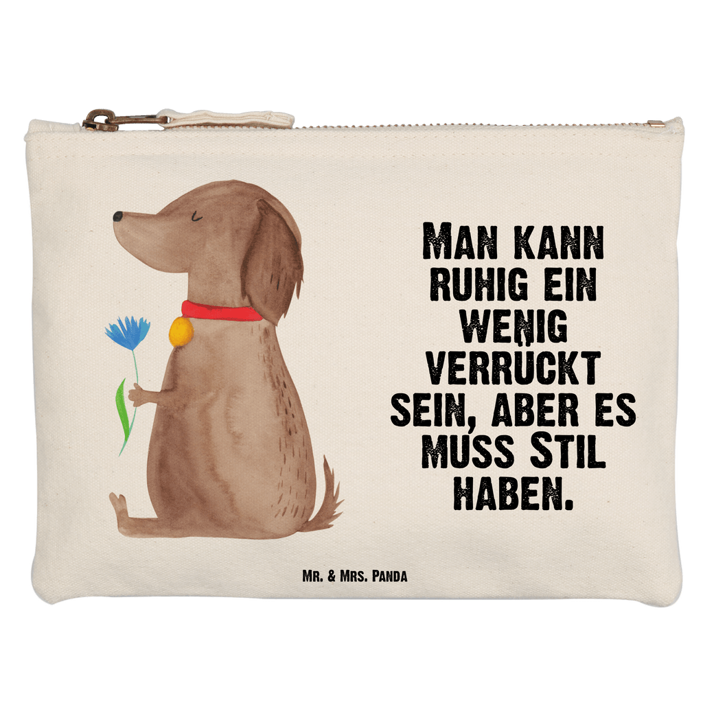 Schminktasche Hund Blume Schminktasche, Kosmetiktasche, Kosmetikbeutel, Stiftemäppchen, Etui, Federmappe, Makeup, XXL, Schminketui, Kosmetiketui, Schlamperetui, Hund, Hundemotiv, Haustier, Hunderasse, Tierliebhaber, Hundebesitzer, Sprüche, Hunde, Frauchen, Hundeliebe