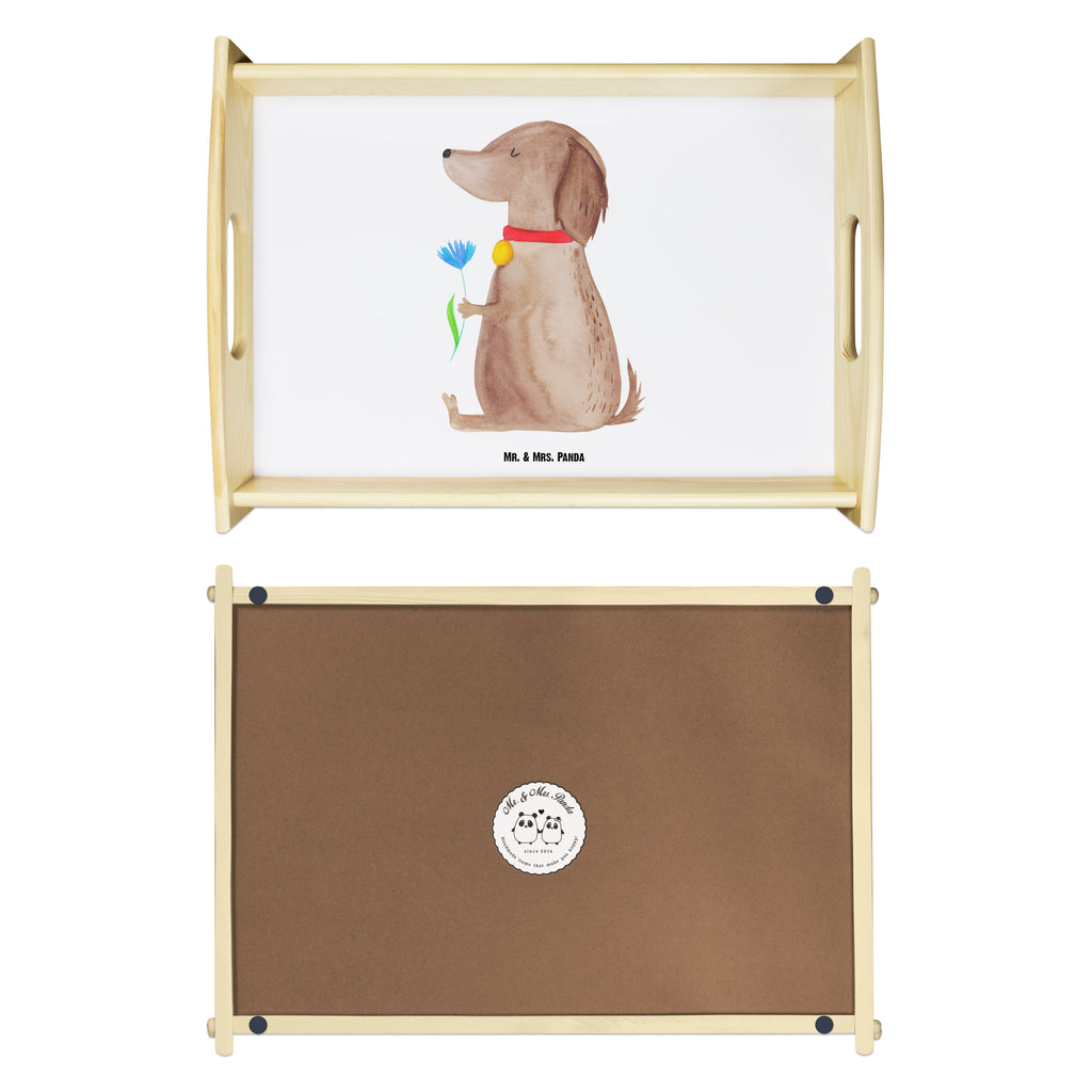 Serviertablett Hund Blume Tablett, Holztablett, Küchentablett, Dekotablett, Frühstückstablett, Hund, Hundemotiv, Haustier, Hunderasse, Tierliebhaber, Hundebesitzer, Sprüche, Hunde, Frauchen, Hundeliebe