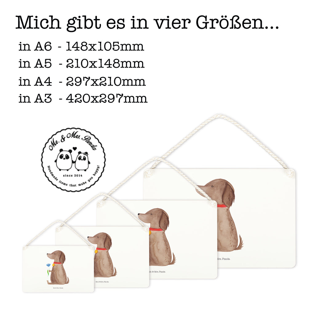 Deko Schild Hund Blume Dekoschild, Deko Schild, Schild, Tür Schild, Türschild, Holzschild, Wandschild, Wanddeko, Hund, Hundemotiv, Haustier, Hunderasse, Tierliebhaber, Hundebesitzer, Sprüche, Hunde, Frauchen, Hundeliebe