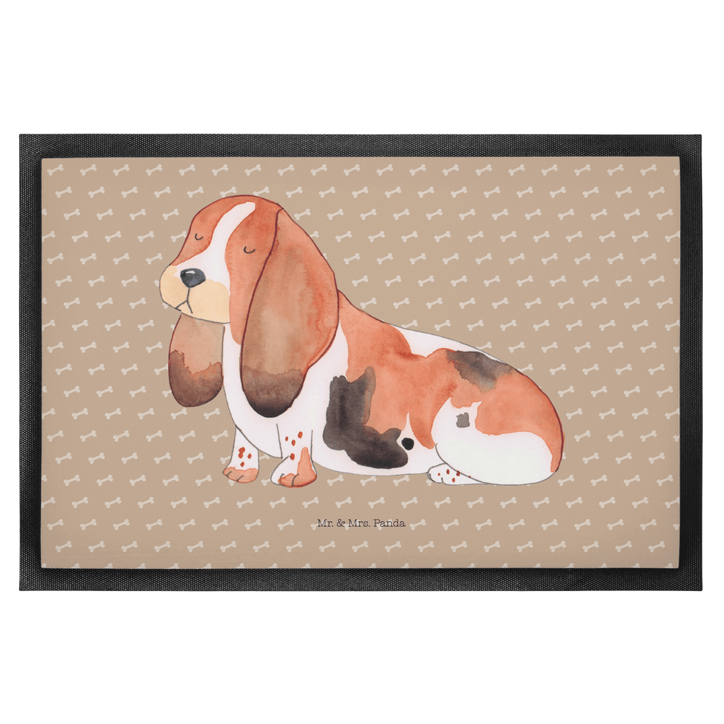 Fußmatte Hund Basset Hound Hund, Basset Hound, Basset, Hundeliebe, kinderlos,  Türvorleger, Schmutzmatte, Fußabtreter, Matte, Schmutzfänger, Fußabstreifer, Schmutzfangmatte, Türmatte, Motivfußmatte,  Haustürmatte, Vorleger  Hund, Hundemotiv, Haustier, Hunderasse, Tierliebhaber, Hundebesitzer, Sprüche