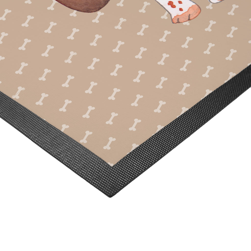 Fußmatte Hund Basset Hound Hund, Basset Hound, Basset, Hundeliebe, kinderlos,  Türvorleger, Schmutzmatte, Fußabtreter, Matte, Schmutzfänger, Fußabstreifer, Schmutzfangmatte, Türmatte, Motivfußmatte,  Haustürmatte, Vorleger  Hund, Hundemotiv, Haustier, Hunderasse, Tierliebhaber, Hundebesitzer, Sprüche