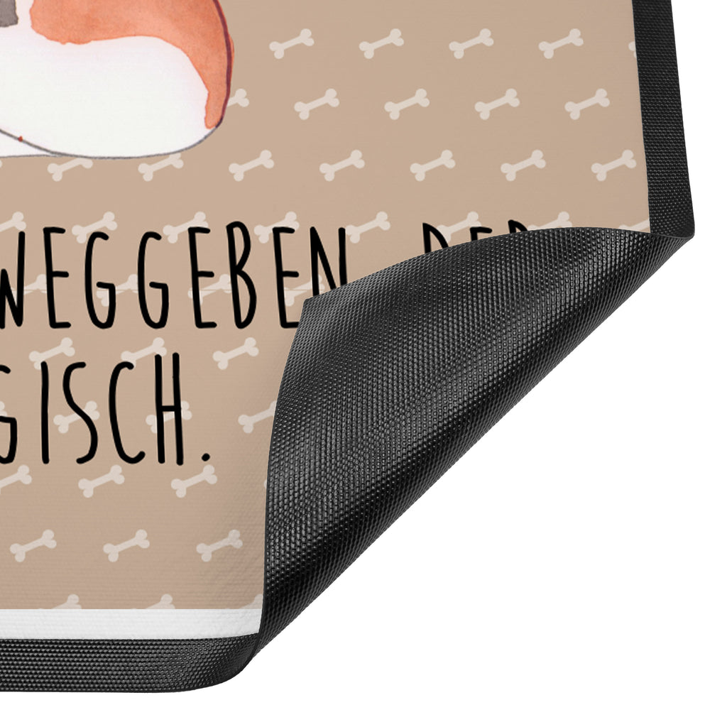 Fußmatte Hund Basset Hound Hund, Basset Hound, Basset, Hundeliebe, kinderlos,  Türvorleger, Schmutzmatte, Fußabtreter, Matte, Schmutzfänger, Fußabstreifer, Schmutzfangmatte, Türmatte, Motivfußmatte,  Haustürmatte, Vorleger  Hund, Hundemotiv, Haustier, Hunderasse, Tierliebhaber, Hundebesitzer, Sprüche