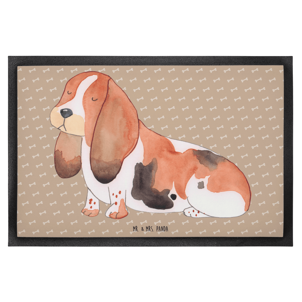 Fußmatte Hund Basset Hound Hund, Basset Hound, Basset, Hundeliebe, kinderlos,  Türvorleger, Schmutzmatte, Fußabtreter, Matte, Schmutzfänger, Fußabstreifer, Schmutzfangmatte, Türmatte, Motivfußmatte,  Haustürmatte, Vorleger  Hund, Hundemotiv, Haustier, Hunderasse, Tierliebhaber, Hundebesitzer, Sprüche