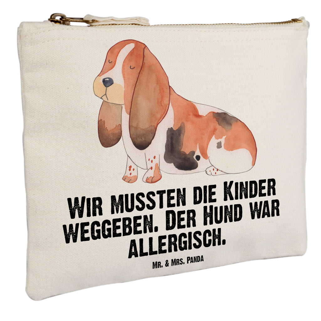 Schminktasche Hund Basset Hound Schminktasche, Kosmetiktasche, Kosmetikbeutel, Stiftemäppchen, Etui, Federmappe, Makeup, XXL, Schminketui, Kosmetiketui, Schlamperetui, Hund, Hundemotiv, Haustier, Hunderasse, Tierliebhaber, Hundebesitzer, Sprüche, Basset Hound, Basset, Hundeliebe, kinderlos