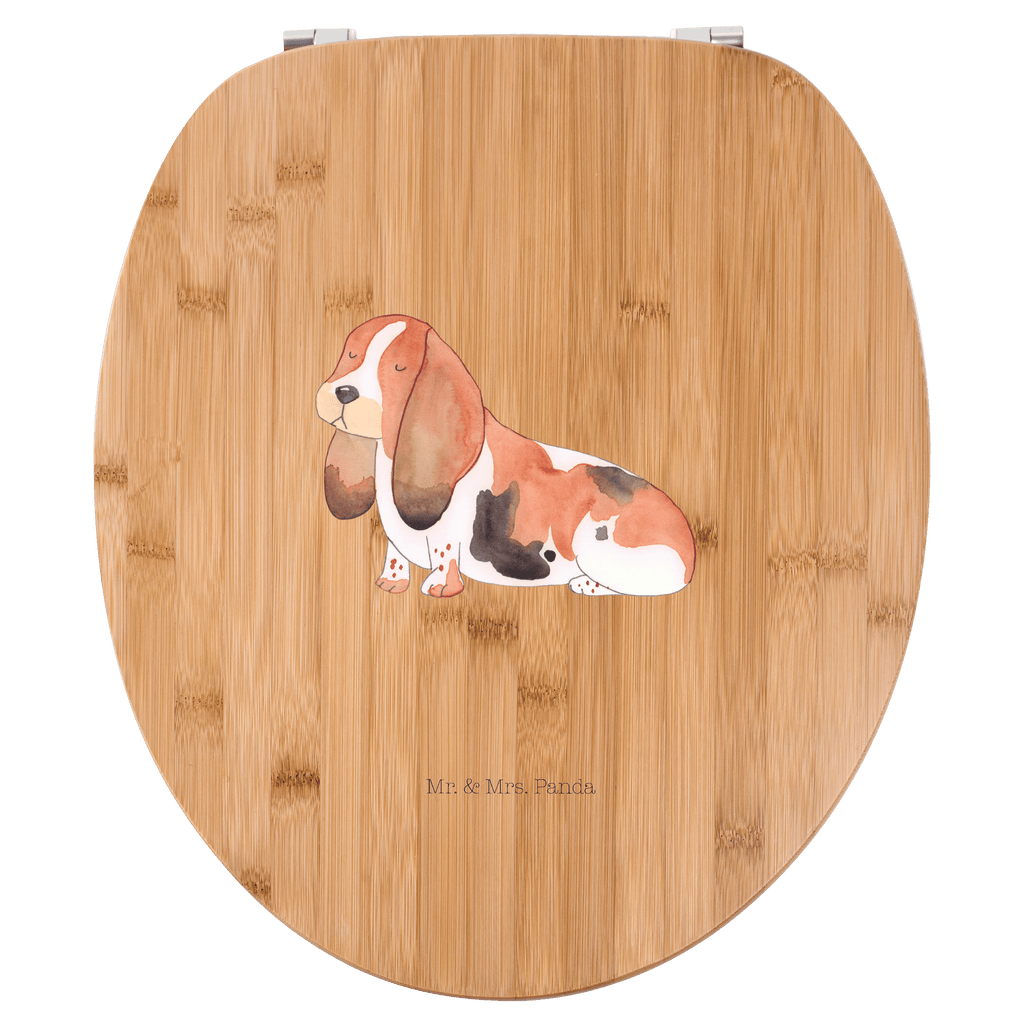 Motiv WC Sitz Hund Basset Hound Klobrille, Klodeckel, Toilettendeckel, WC-Sitz, Toilette, Hund, Hundemotiv, Haustier, Hunderasse, Tierliebhaber, Hundebesitzer, Sprüche, Basset Hound, Basset, Hundeliebe, kinderlos