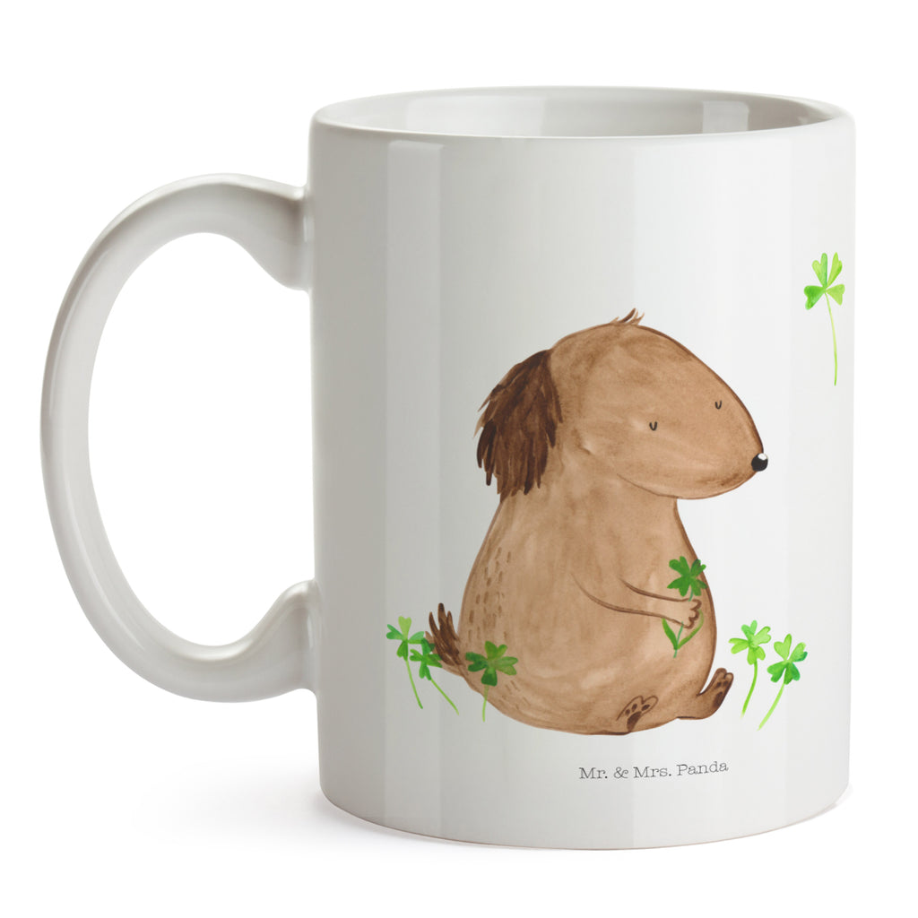 Tasse Hund Kleeblatt Hund, Kleeblatt, Glück, Tagträume, Motivation, Neuanfang, Geschenk,  Glücksbringer, Selbstliebe, Achtsamkeit Becher, Kaffeetasse, Kaffeebecher, Tee, Frühstück, Büro  Hund, Hundemotiv, Haustier, Hunderasse, Tierliebhaber, Hundebesitzer, Sprüche