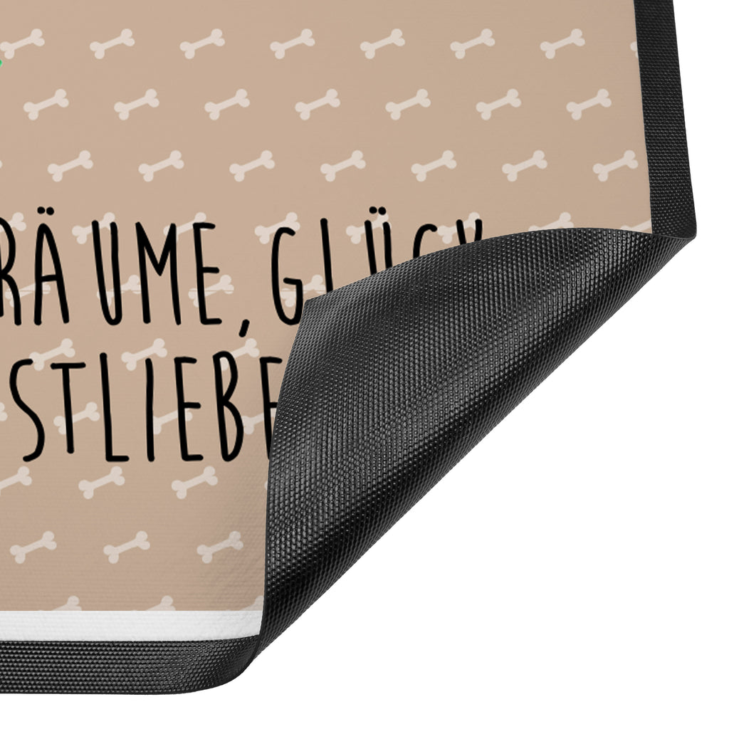 Fußmatte Hund Kleeblatt Hund, Kleeblatt, Glück, Tagträume, Motivation, Neuanfang, Geschenk,  Glücksbringer, Selbstliebe, Achtsamkeit Türvorleger, Schmutzmatte, Fußabtreter, Matte, Schmutzfänger, Fußabstreifer, Schmutzfangmatte, Türmatte, Motivfußmatte,  Haustürmatte, Vorleger  Hund, Hundemotiv, Haustier, Hunderasse, Tierliebhaber, Hundebesitzer, Sprüche