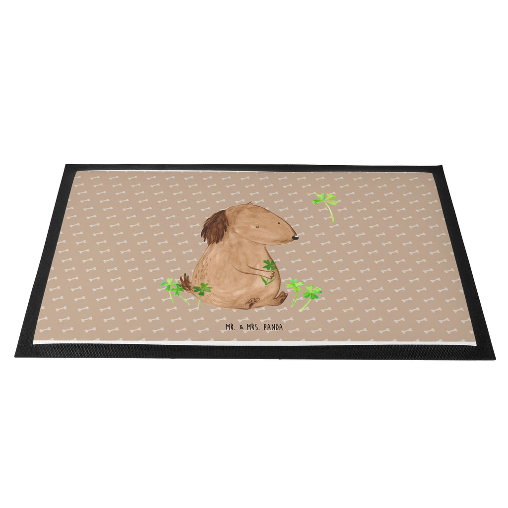 Fußmatte Hund Kleeblatt Hund, Kleeblatt, Glück, Tagträume, Motivation, Neuanfang, Geschenk,  Glücksbringer, Selbstliebe, Achtsamkeit Türvorleger, Schmutzmatte, Fußabtreter, Matte, Schmutzfänger, Fußabstreifer, Schmutzfangmatte, Türmatte, Motivfußmatte,  Haustürmatte, Vorleger  Hund, Hundemotiv, Haustier, Hunderasse, Tierliebhaber, Hundebesitzer, Sprüche