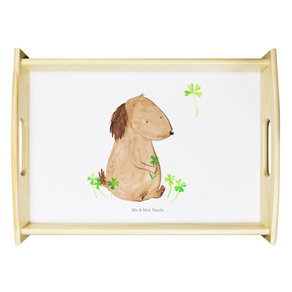Serviertablett Hund Kleeblatt Tablett, Holztablett, Küchentablett, Dekotablett, Frühstückstablett, Hund, Hundemotiv, Haustier, Hunderasse, Tierliebhaber, Hundebesitzer, Sprüche, Kleeblatt, Glück, Tagträume, Motivation, Neuanfang, Geschenk, Glücksbringer, Selbstliebe, Achtsamkeit