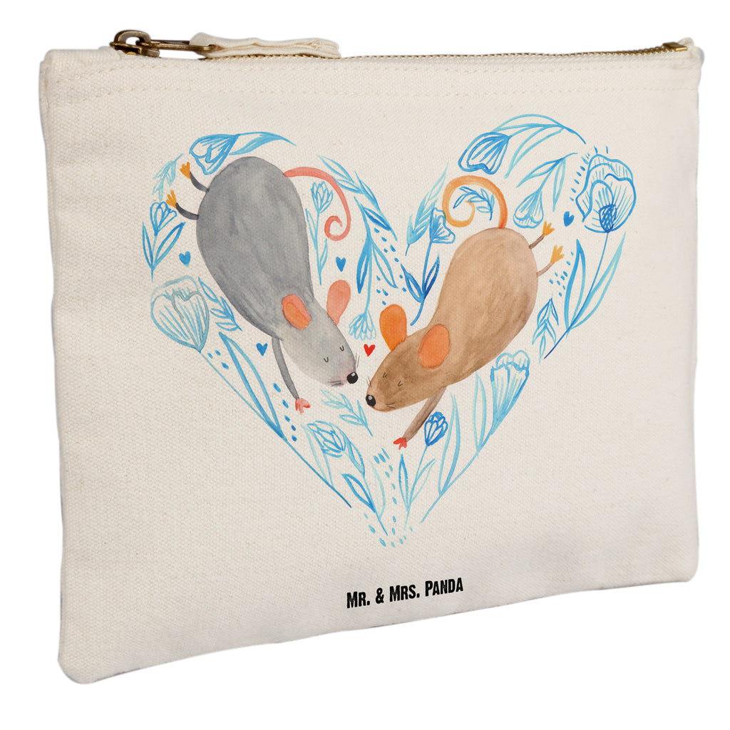 Schminktasche Mäuse Herz Schminktasche, Kosmetiktasche, Kosmetikbeutel, Stiftemäppchen, Etui, Federmappe, Makeup, XXL, Schminketui, Kosmetiketui, Schlamperetui, Liebe, Partner, Freund, Freundin, Ehemann, Ehefrau, Heiraten, Verlobung, Heiratsantrag, Liebesgeschenk, Jahrestag, Hocheitstag, Maus, Mäuse, Liebesbotschaft, Liebesbeweis, Hochzeit, Lieblingsmensch, Gemeinsamkeit, Love, Geschenk für zwei