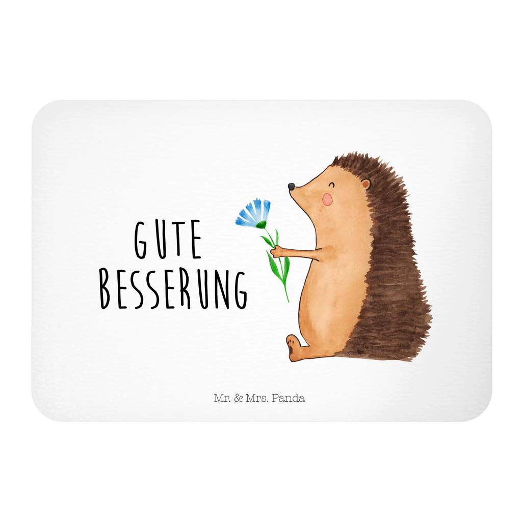 Magnet Igel mit Blume Kühlschrankmagnet, Pinnwandmagnet, Souvenir Magnet, Motivmagnete, Dekomagnet, Whiteboard Magnet, Notiz Magnet, Kühlschrank Dekoration, Tiermotive, Gute Laune, lustige Sprüche, Tiere, Igel, Gute Besserung, Genesungswünsche, Krankheit, Krankenhaus, krank, Besuch