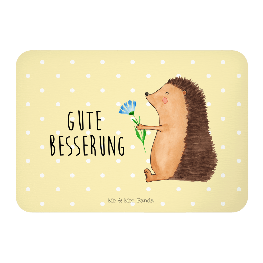 Magnet Igel mit Blume Kühlschrankmagnet, Pinnwandmagnet, Souvenir Magnet, Motivmagnete, Dekomagnet, Whiteboard Magnet, Notiz Magnet, Kühlschrank Dekoration, Tiermotive, Gute Laune, lustige Sprüche, Tiere, Igel, Gute Besserung, Genesungswünsche, Krankheit, Krankenhaus, krank, Besuch