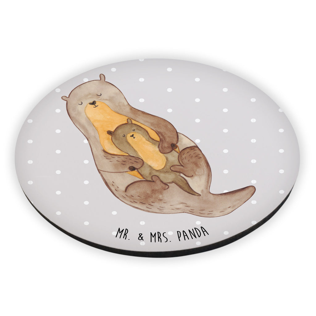 Rund Magnet Otter mit Kind Otter Seeotter See Otter Kühlschrankmagnet, Pinnwandmagnet, Souvenir Magnet, Motivmagnete, Dekomagnet, Whiteboard Magnet, Notiz Magnet, Kühlschrank Dekoration  Otter,  Fischotter,  Seeotter