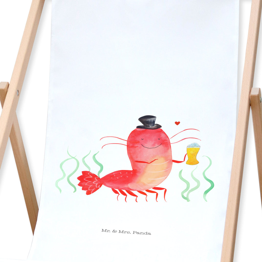 Gartenliege Hummer mit Weizen Sonnenliege, Strandliege, Liege, Liegestuhl, Gartenliege, Gartenstuhl, Meerestiere, Meer, Urlaub, Garnele, Garnelen, Bier, Kochen, Männerhaushalt, Junggeselle, Junggesellin, Bierliebhaber, Kneipe, Gasthaus, Wirtschaft