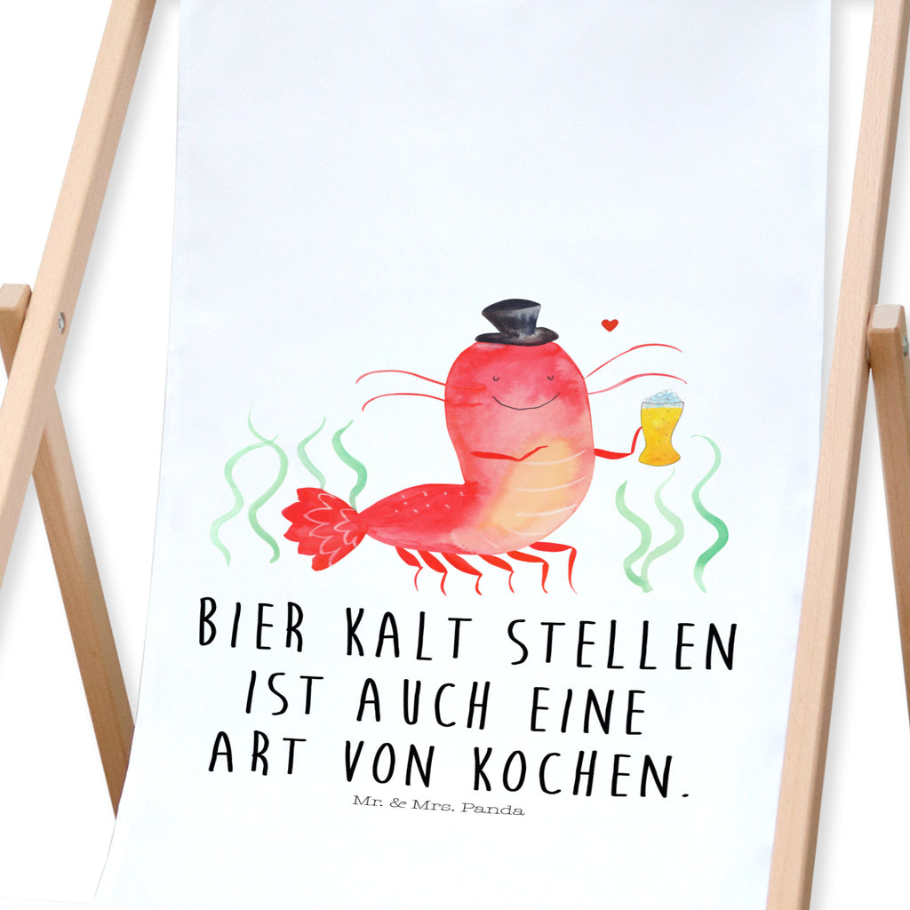 Gartenliege Hummer mit Weizen Sonnenliege, Strandliege, Liege, Liegestuhl, Gartenliege, Gartenstuhl, Meerestiere, Meer, Urlaub, Garnele, Garnelen, Bier, Kochen, Männerhaushalt, Junggeselle, Junggesellin, Bierliebhaber, Kneipe, Gasthaus, Wirtschaft