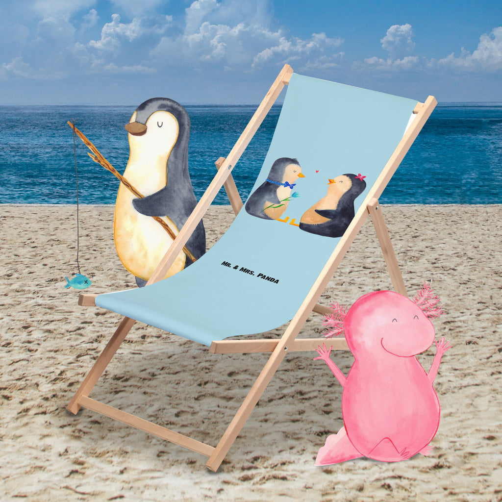Gartenliege Pinguin Pärchen Sonnenliege, Strandliege, Liege, Liegestuhl, Gartenliege, Gartenstuhl, Pinguin, Pinguine, Liebe, Liebespaar, Liebesbeweis, Liebesgeschenk, Verlobung, Jahrestag, Hochzeitstag, Hochzeit, Hochzeitsgeschenk, große Liebe, Traumpaar