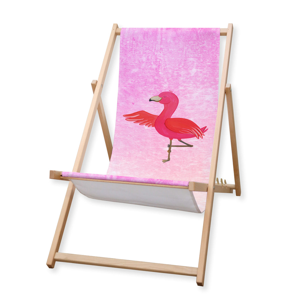 Gartenliege Flamingo Yoga Sonnenliege, Strandliege, Liege, Liegestuhl, Gartenliege, Gartenstuhl, Flamingo, Vogel, Yoga, Namaste, Achtsamkeit, Yoga-Übung, Entspannung, Ärger, Aufregen, Tiefenentspannung