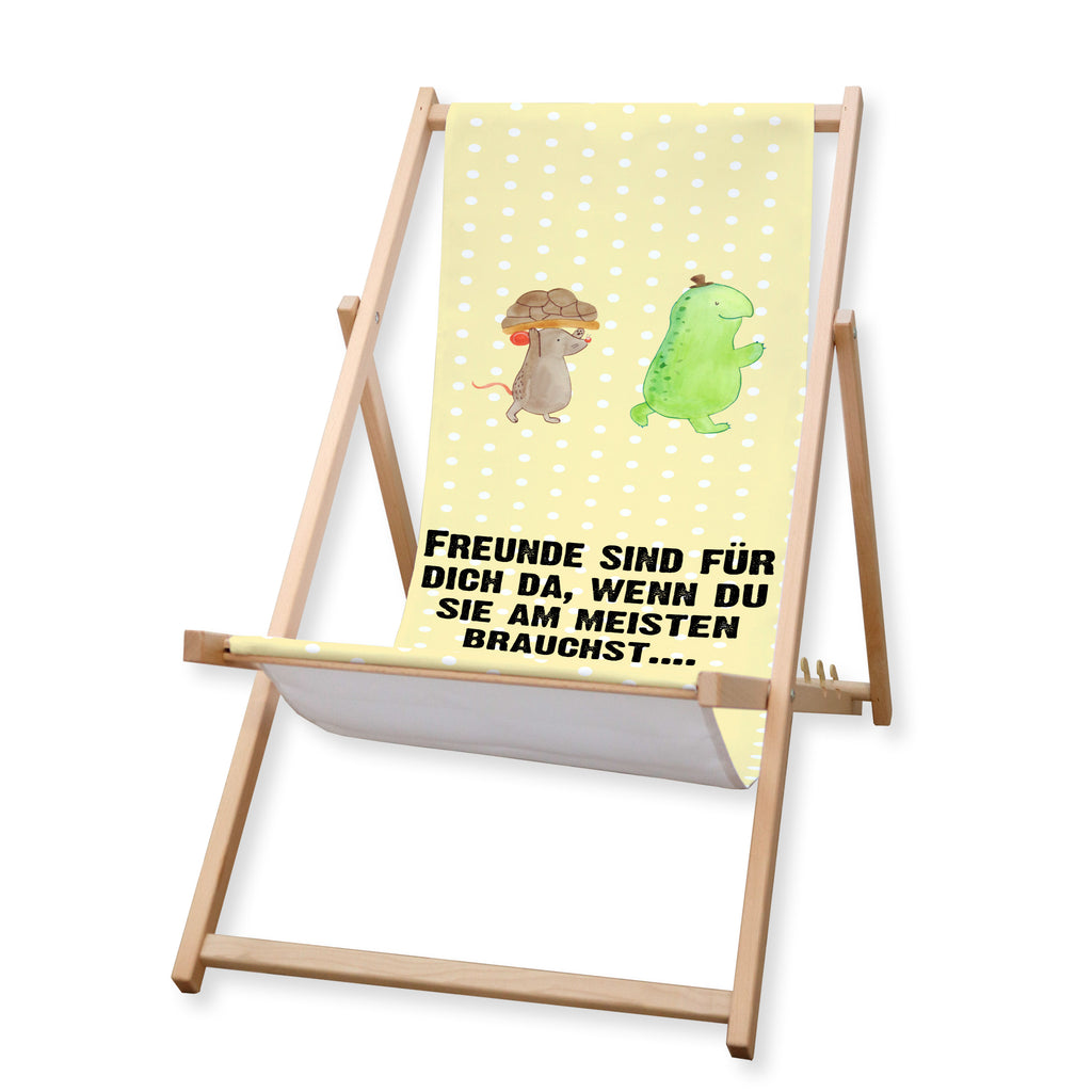 Gartenliege Schildkröte & Maus Sonnenliege, Strandliege, Liege, Liegestuhl, Gartenliege, Gartenstuhl, Schildkröte, Maus, Freunde, Freundinnen, beste Freunde, beste Freundinnen