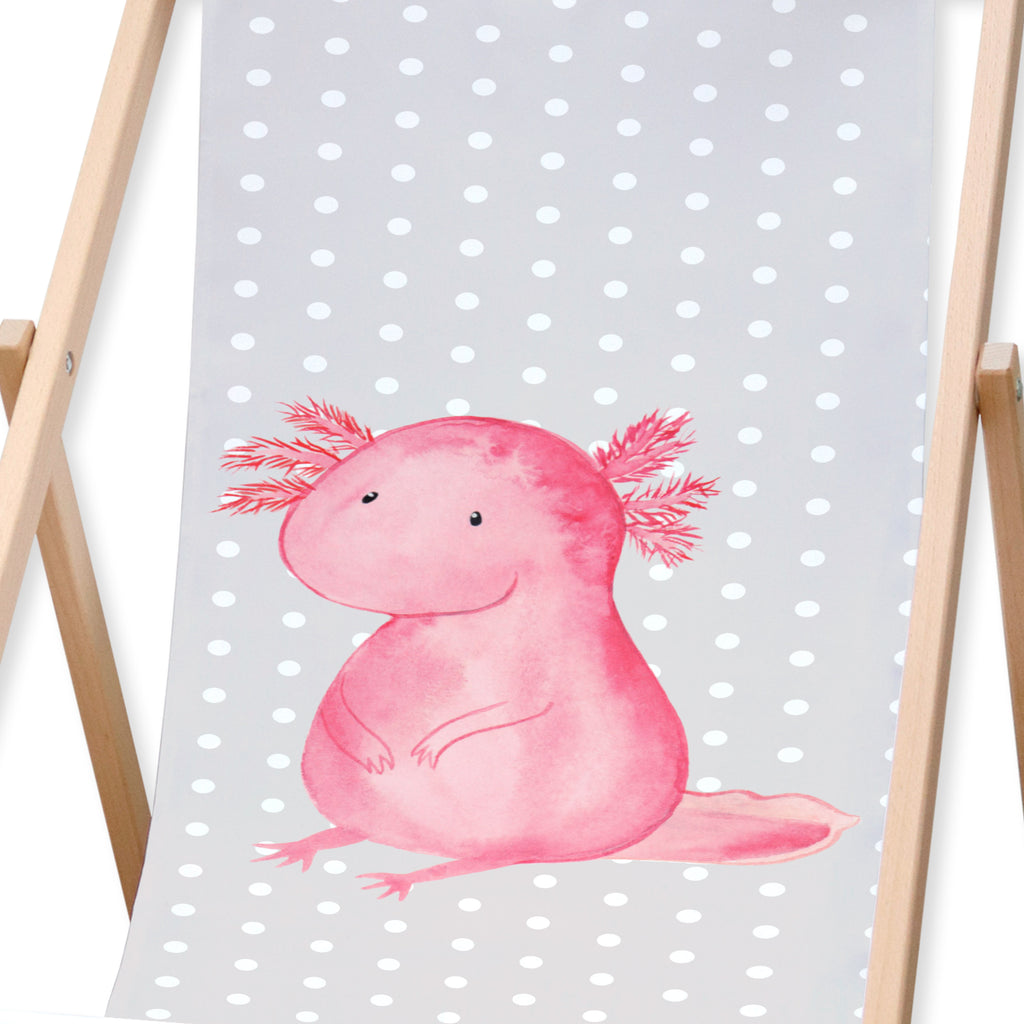 Gartenliege Axolotl Sonnenliege, Strandliege, Liege, Liegestuhl, Gartenliege, Gartenstuhl, Axolotl, Molch, Axolot, vergnügt, fröhlich, zufrieden, Lebensstil, Weisheit, Lebensweisheit, Liebe, Freundin